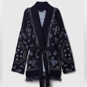 GAP Fringe Wrap Cardigan